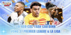 Soi Kèo Các Trận Cầu Đinh Vòng 37 Premier League & La Liga
